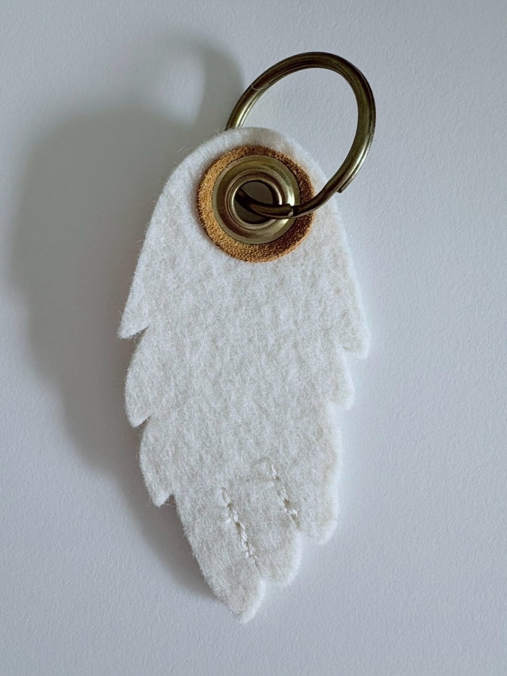 🤍WILLIAM ELLERY- One Luck Rabbit’s Foot Keychain NWOT